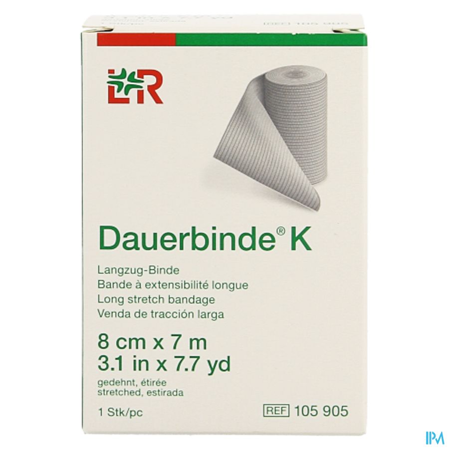 Dauerbinde K 8cm X 7m 1 105905