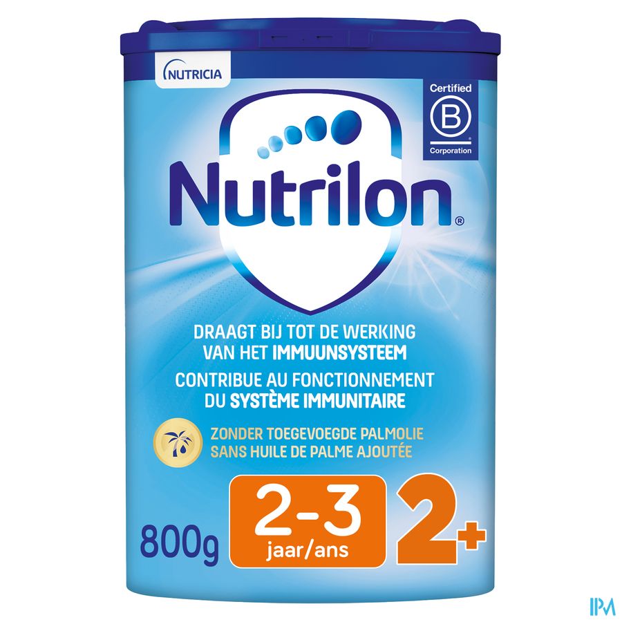 Nutrilon 2+ Lait De Croissance en poudre Enfants dès 2 ans Boite 800g