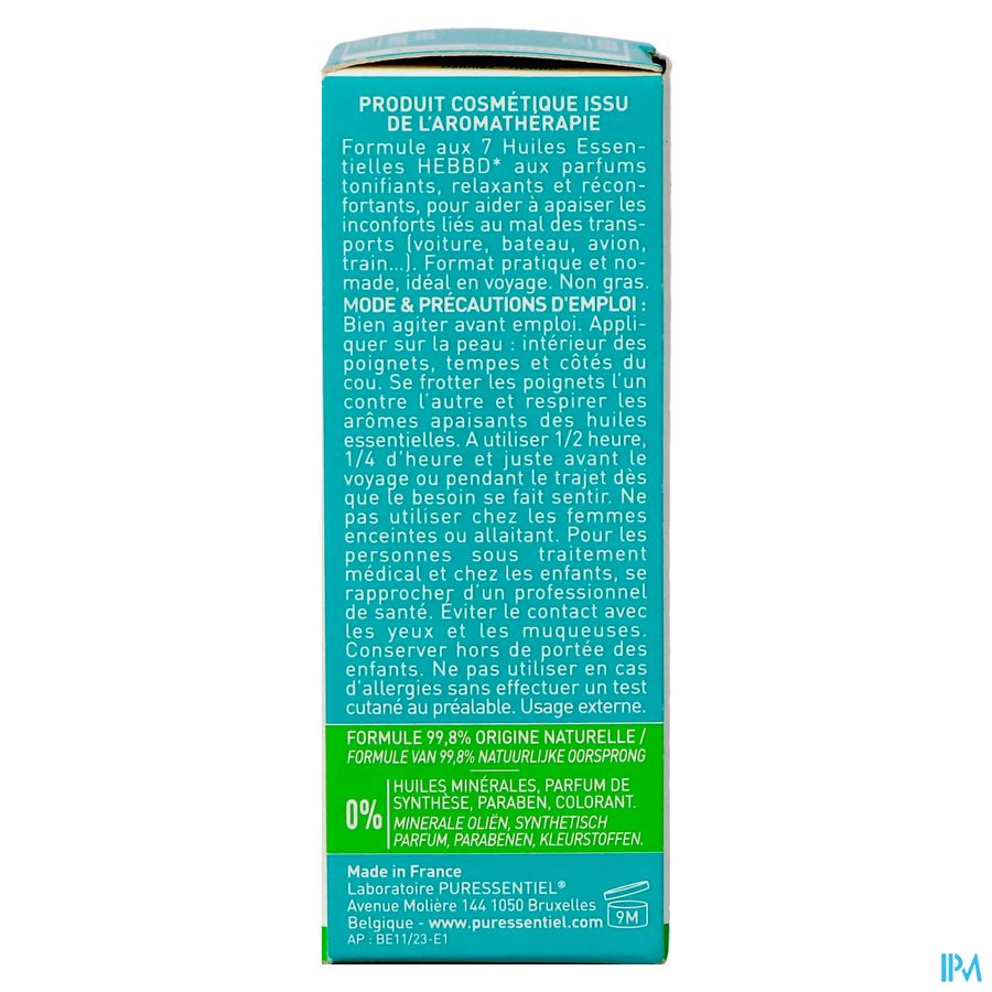 Puressentiel Roller Mal Transport 7 Hle Ess 5ml