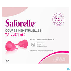 Saforelle Cup Protect Coupe Menstruelle T1 Nouveau