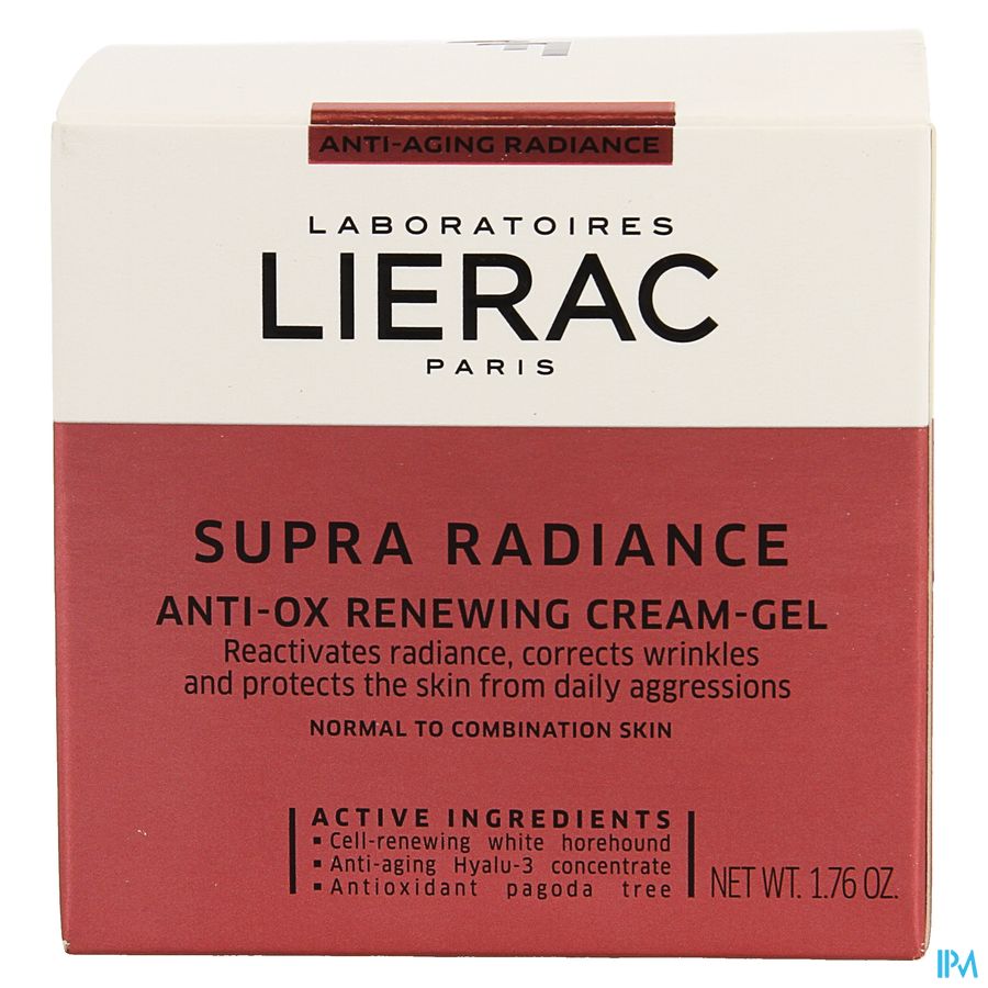 Lierac Supra Radiance Gel Pot 50ml