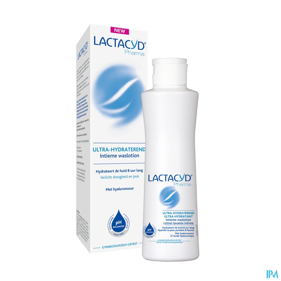 Lactacyd® Pharma Ultra-Hydratant – Soin Intime Lavant – Usage Quotidien – 250 ml