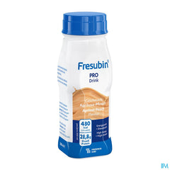 Fresubin Pro Drink Peche Abricot Fl 4x200ml