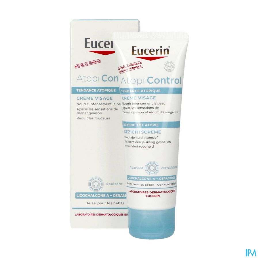 Eucerin Atopicontrol Creme Visage 50ml Nf