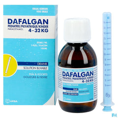 Dafalgan Pediatrie 30mg/ml Sirop 150ml