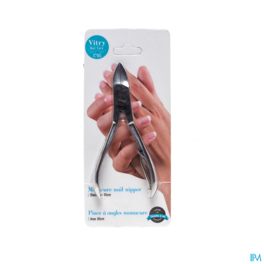 PINCE ONGLES INOX 10CM