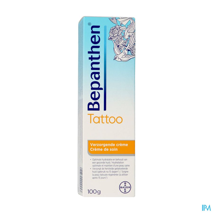 Bepanthen Tattoo Creme Soins Tube 100g