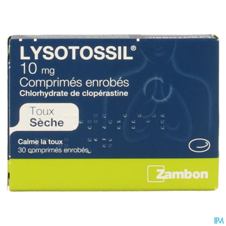 Lysotossil Drag. 30 X 10mg
