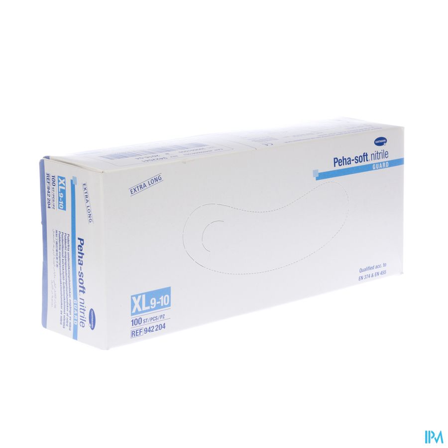 Peha Soft Gants Nitrile Guard Xl 100 9422045