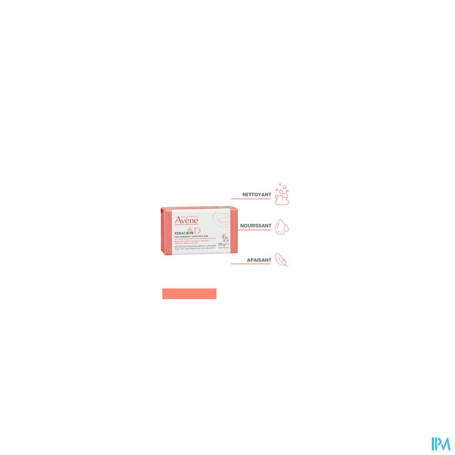 Eau Thermale Avène Pain nettoyant XERACALM AD