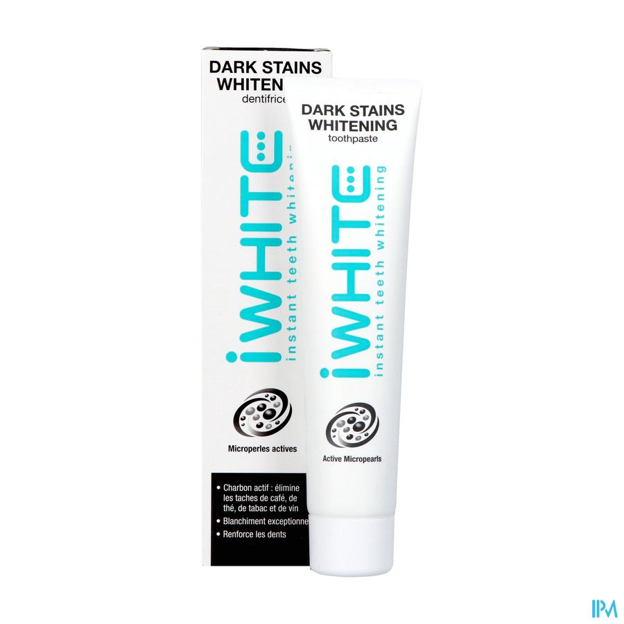 Iwhite Dentifrice Dark Stains Whitenig Tube 75ml