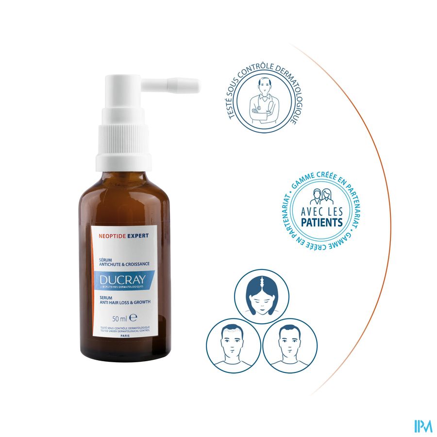 Ducray NEOPTIDE EXPERT Sérum fortifiant et redensifiant pour des cheveux plus épais et mieux enracinés