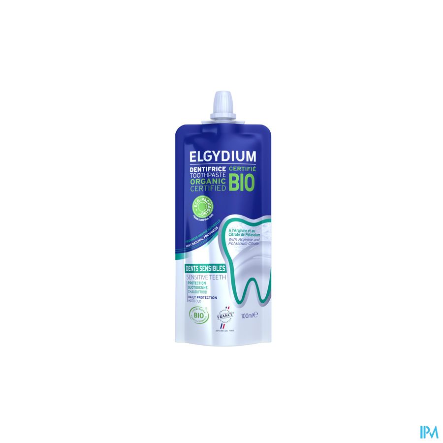ELGYDIUM Dents sensibles - dentifrice éco conçu certifié BIO