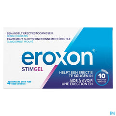 Eroxon stim gel 4 tubes - une érection en 10 minutes