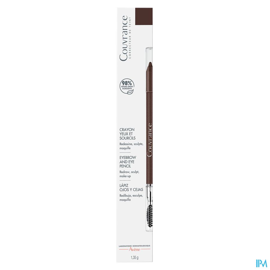 Eau Thermale Avène COUVRANCE Crayon yeux et sourcils brun yeux sensibles