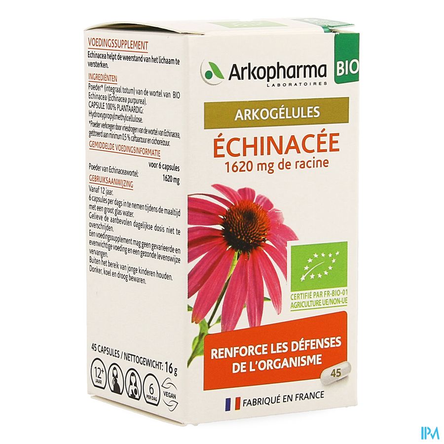 Arkogelules Echinacee Bio Caps 45 Nf