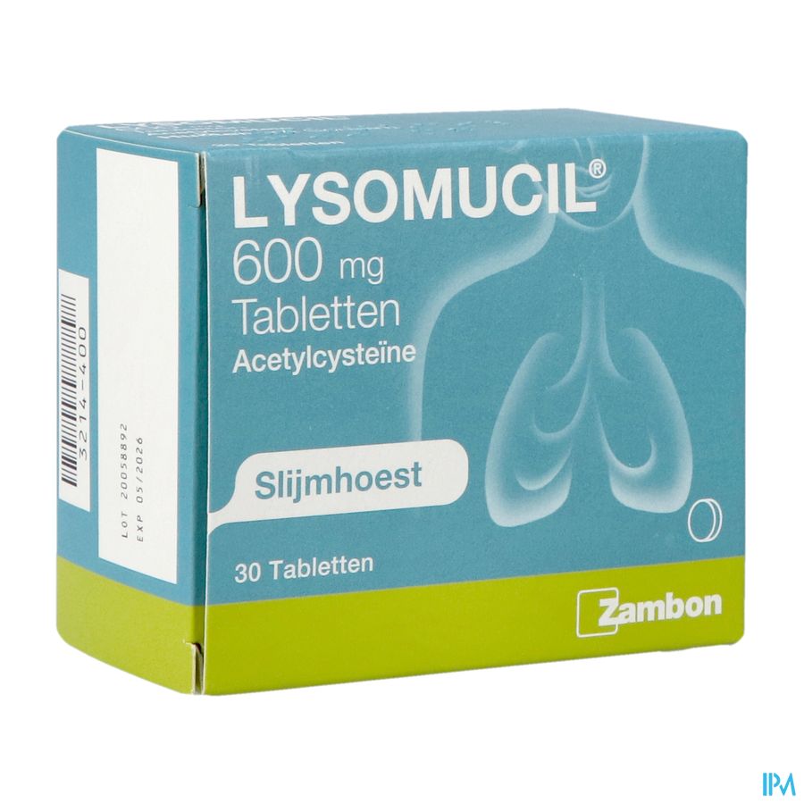 Lysomucil 600 Comp 30 X 600mg