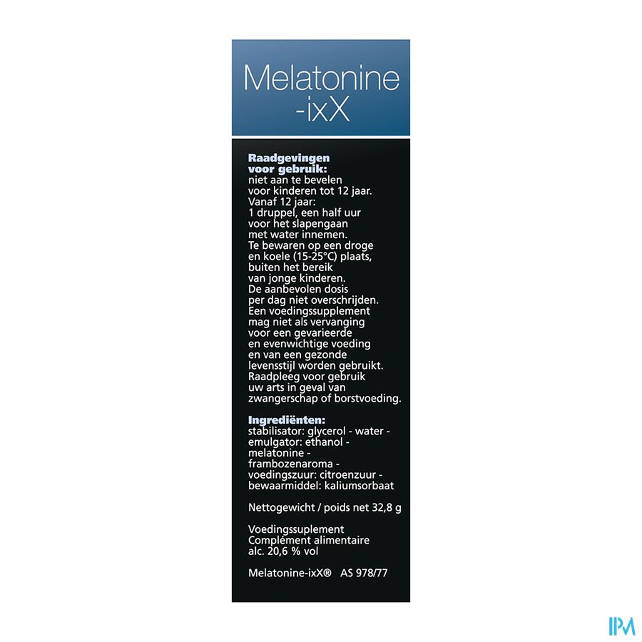Melatonine-ixx 30ml