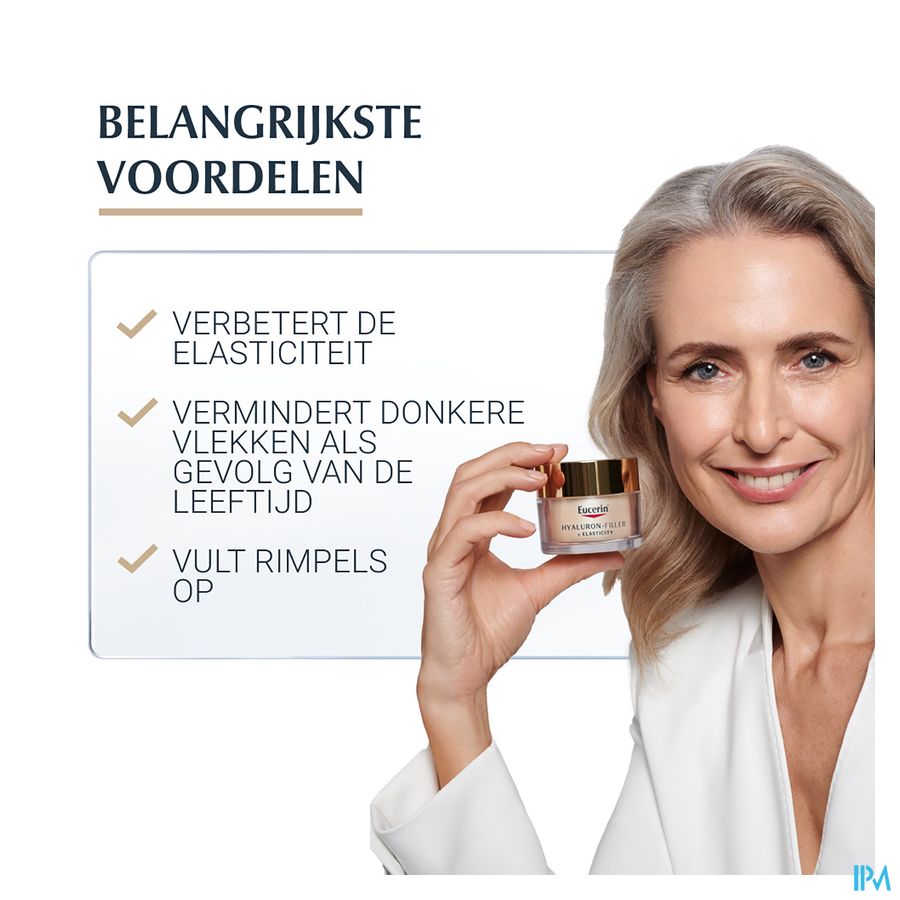 Hyaluron-Filler + Elasticity Soin de Jour SPF 15 Anti-Rides & Anti-Âge Pot 50ml