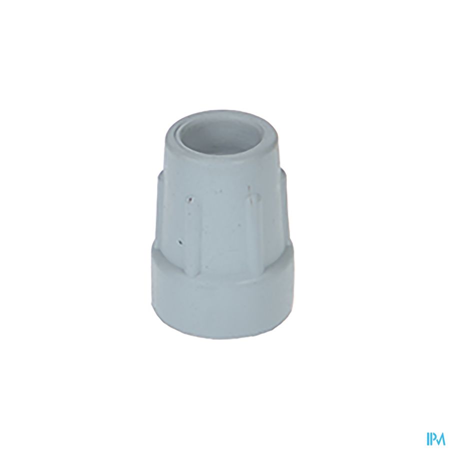 EMBOUTS CAOUTCHOUC pr CANNE-BEQ. gris \ 22 mm