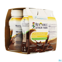 Resource Junior Fibre Chocolat 4x200ml