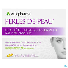 Perles De Peau Acide Hyaluron.+coenzyme Q10 Caps30