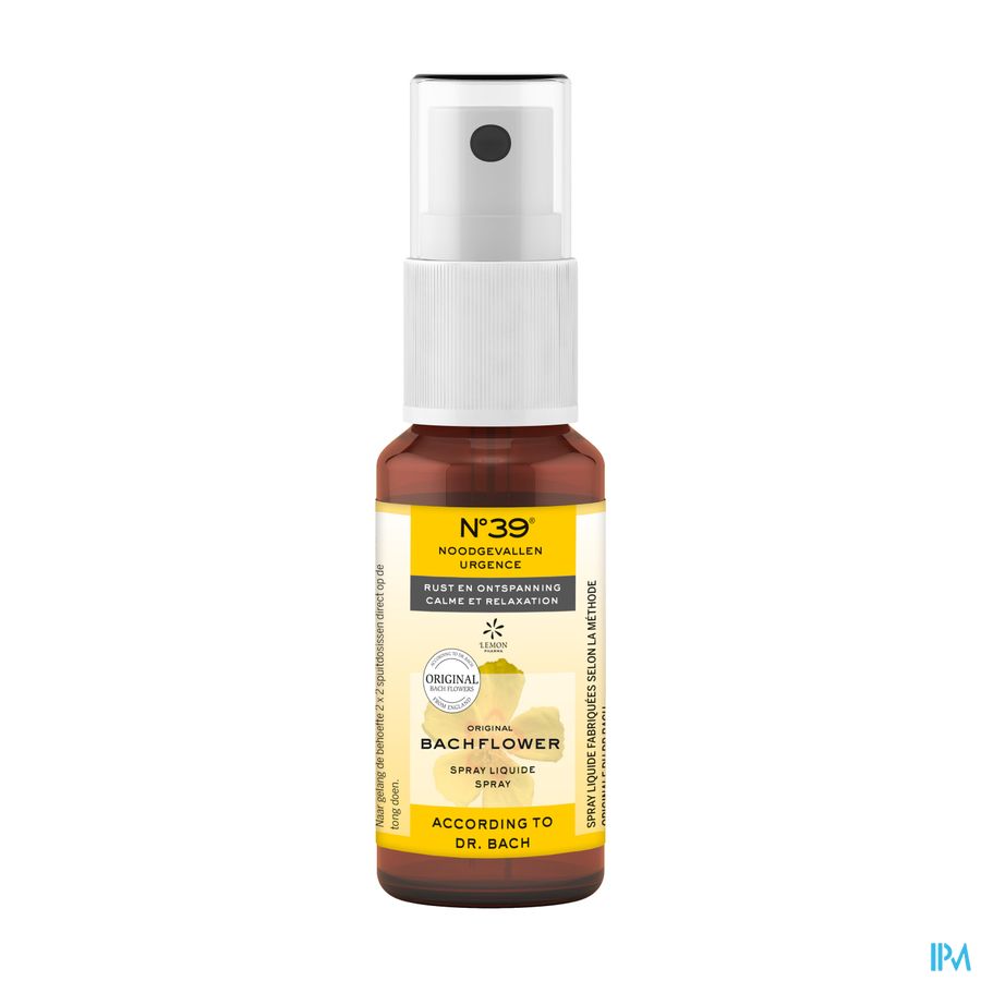 Fleurs de Bach Bio N°39 Urgence Spray 20ml