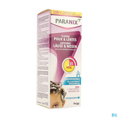 Paranix® Shampooing De Traitement Anti-Poux Et Anti-Lentes 15 Min 200 ml + Peigne