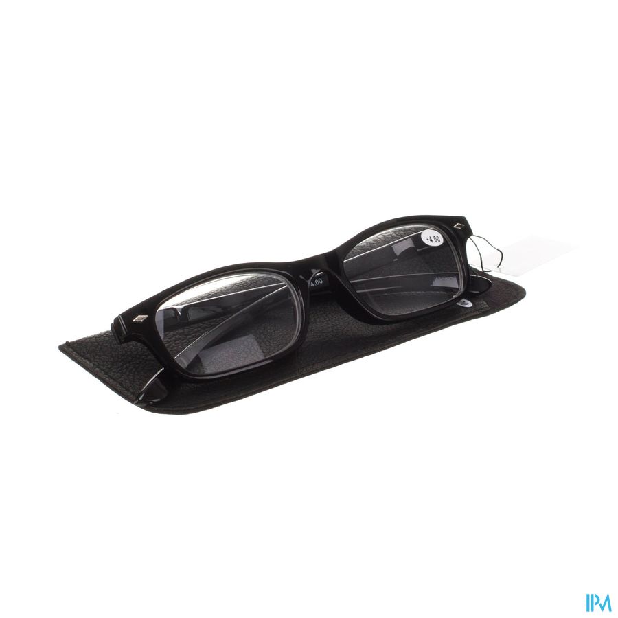 Pharmaglasses Lunettes Lecture Diop.+4.00 Black