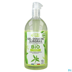 Mkl Gel Douche Bio Verveine Fl Pompe 1l