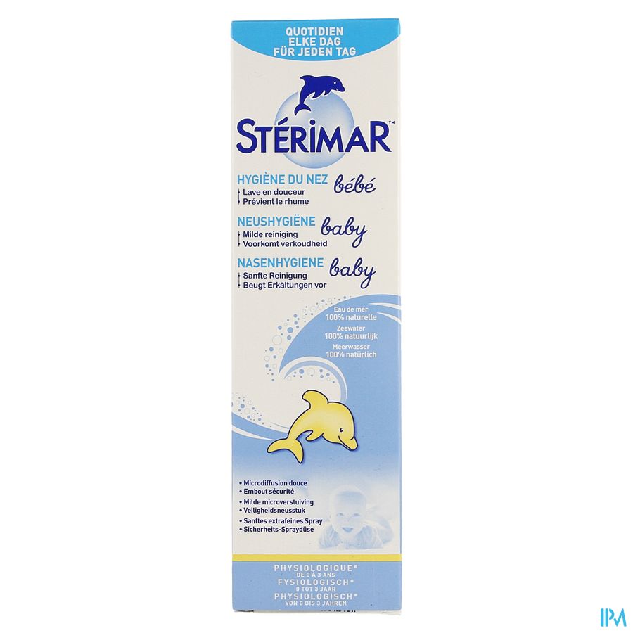 Sterimar Bebe Spray Nasal Eau De Mer 100ml