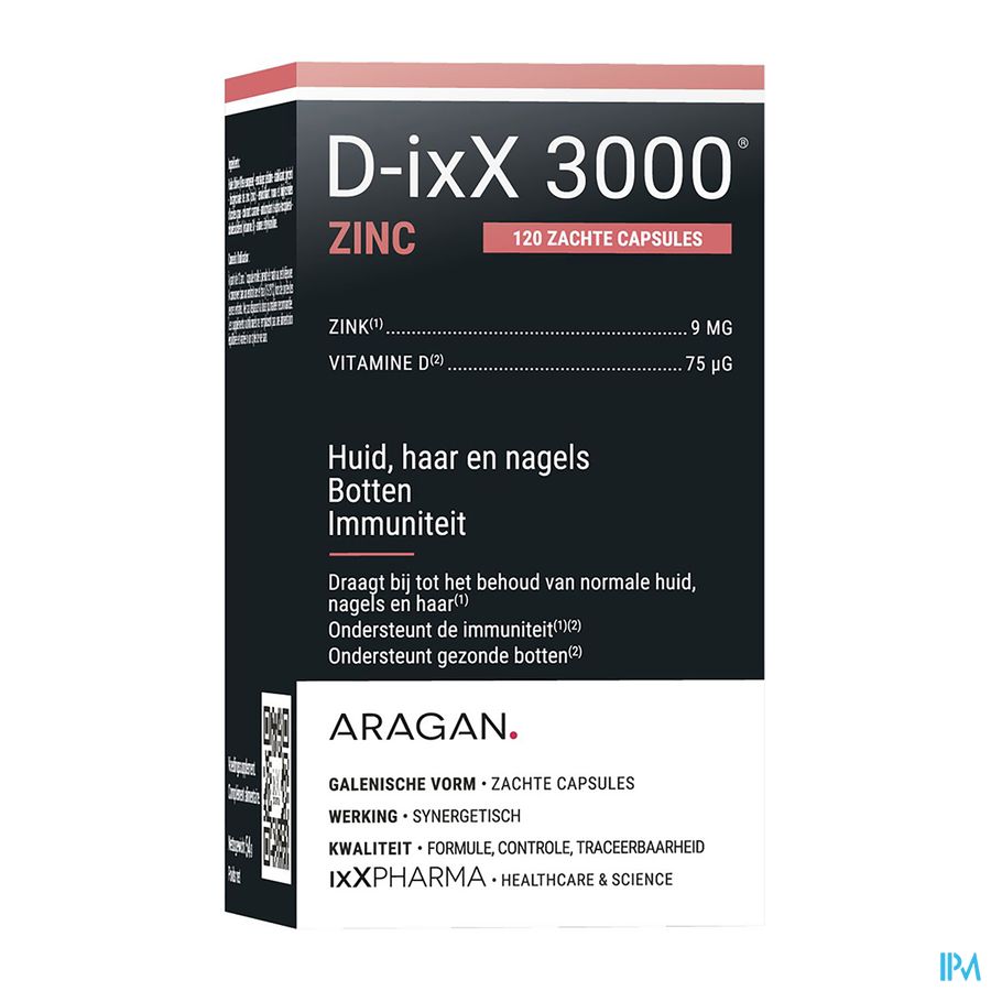 D-ixx 3000 Zinc Softcaps 120