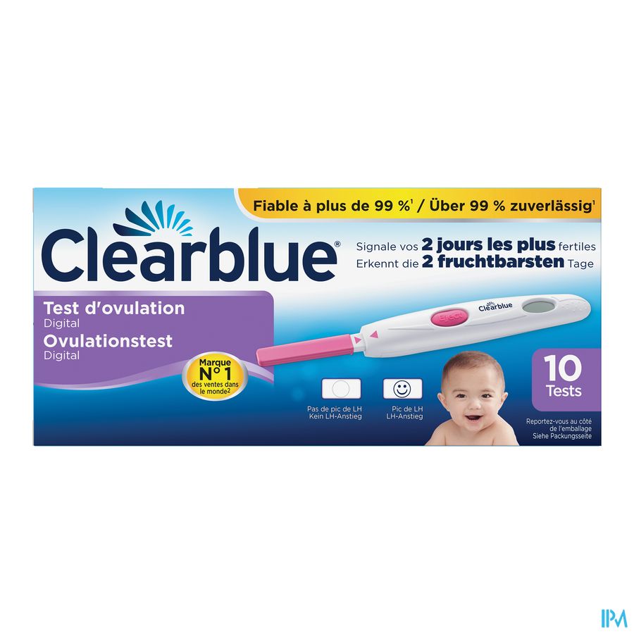 Clearblue Digital Test Ovulation 10