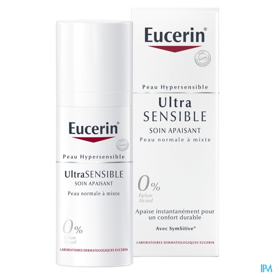 UltraSENSIBLE Soin Apaisant Peau Normale à Mixte Peau Hypersensible avec pompe 50ml