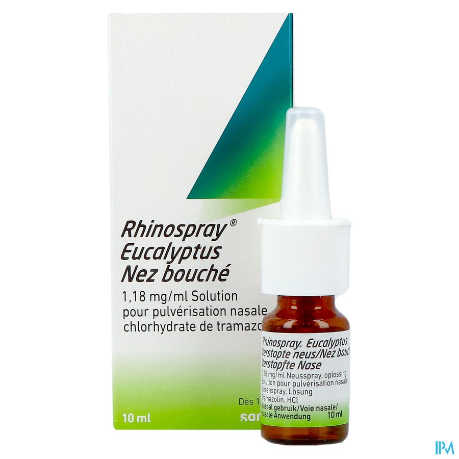 Rhinospray+eucal.nez Bouche 1,18mg/ml Spr Nas.10ml