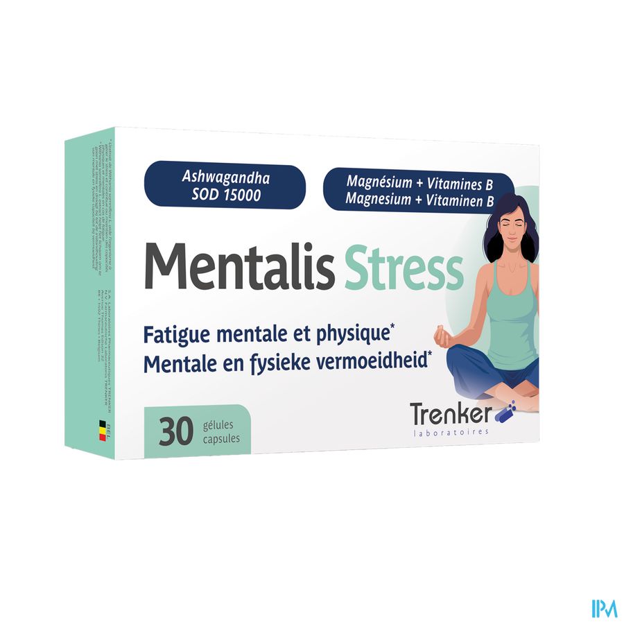 Mentalis Stress Caps 30