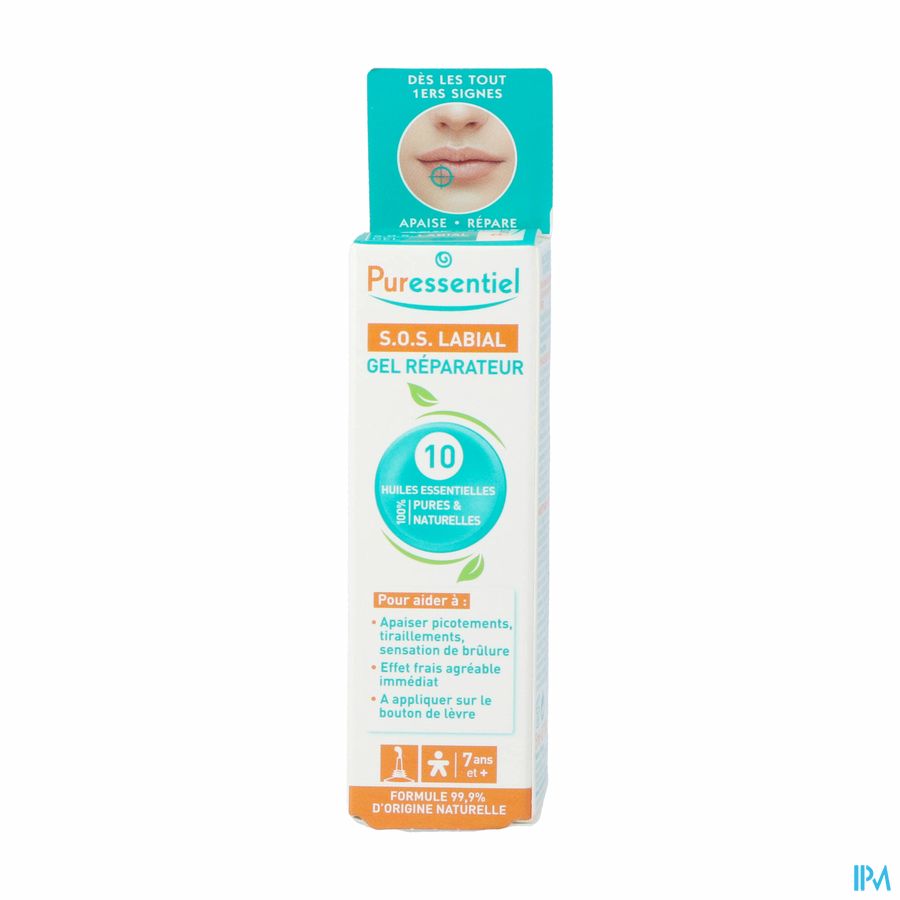 Puressentiel Sos Labial Gel 10 Hle Ess. 5ml