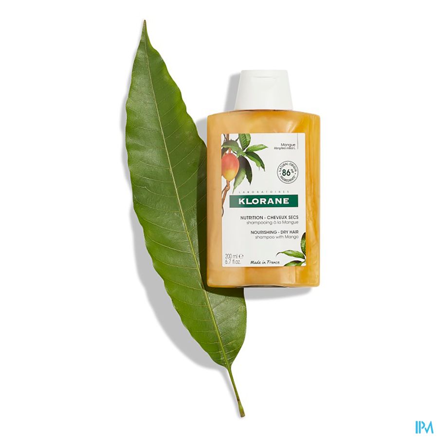 Klorane - Shampoing Nutrition à la Mangue - Cheveux secs