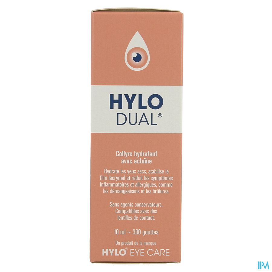 HYLO-Dual Gutt Oculaires 10Ml