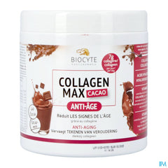 Biocyte Collagen Max Cacao Pdr Pot 260g