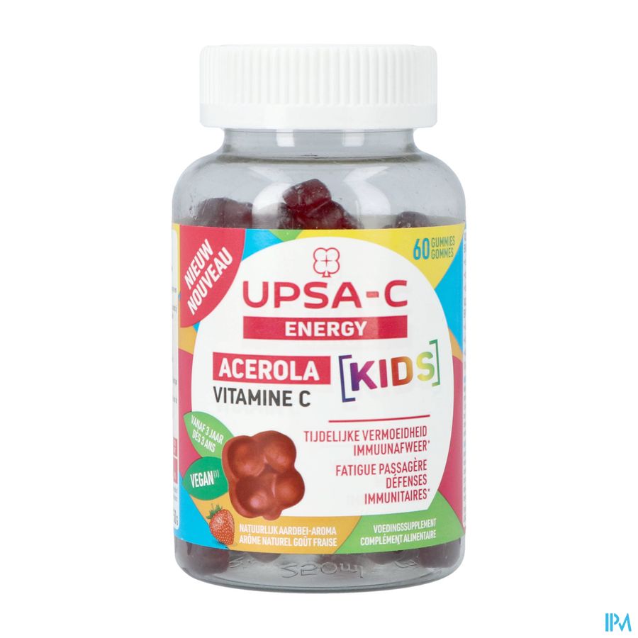 Upsa C Energy Acerola Kids Gommes 60