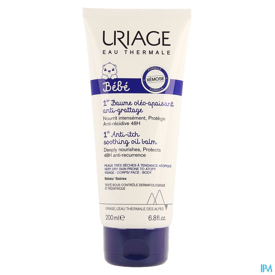 Uriage Bebe 1er Baume Oleo Apaisant A/grat. 200ml