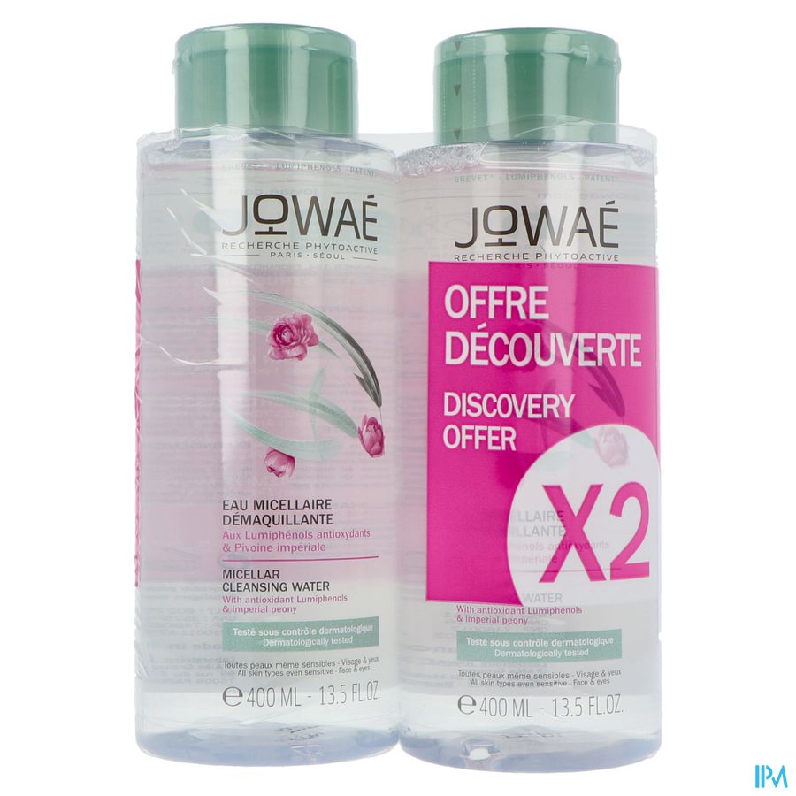 Jowae Eau Micellaire Demaq Duo Fl Pompe 2x400ml