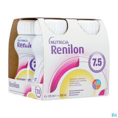 Renilon 7.5 Abricot Bouteille 4x125ml 177033 Nf