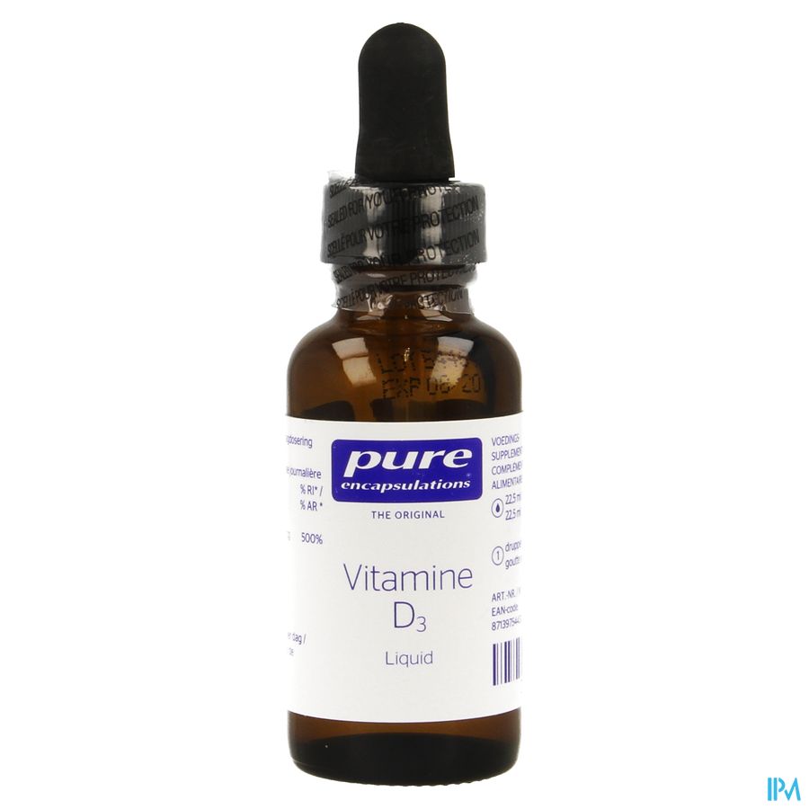 Pure Encapsulations Vitamine D3 Liquid 22,5ml