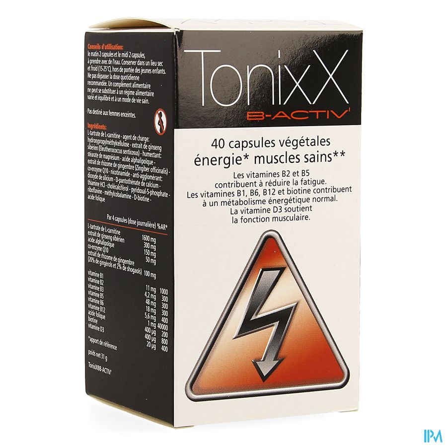 Tonixx B-activ Comp 40 Nf