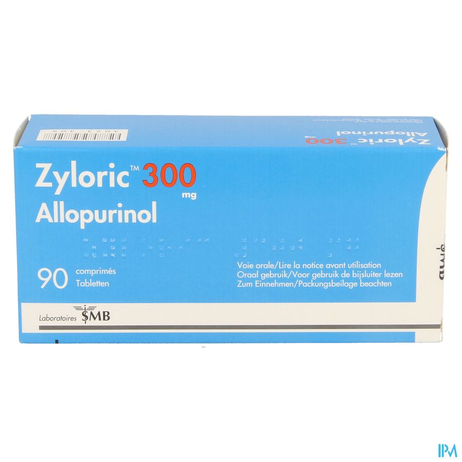 Zyloric 300 mg comp. 90 (90 x 1) UD