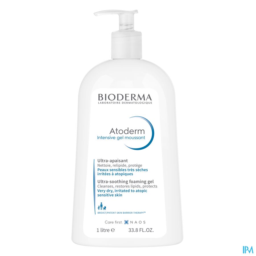 Bioderma Atoderm Intensive Gel Moussant 1l