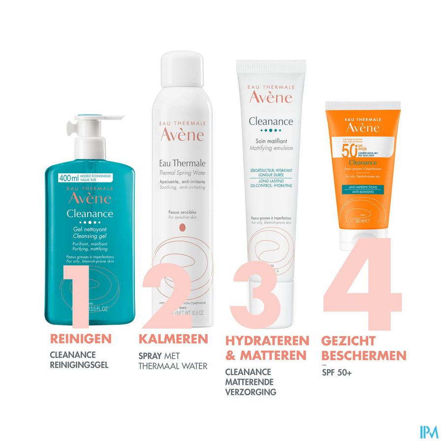 Eau Thermale Avène - Cleanance solaire SPF 50+