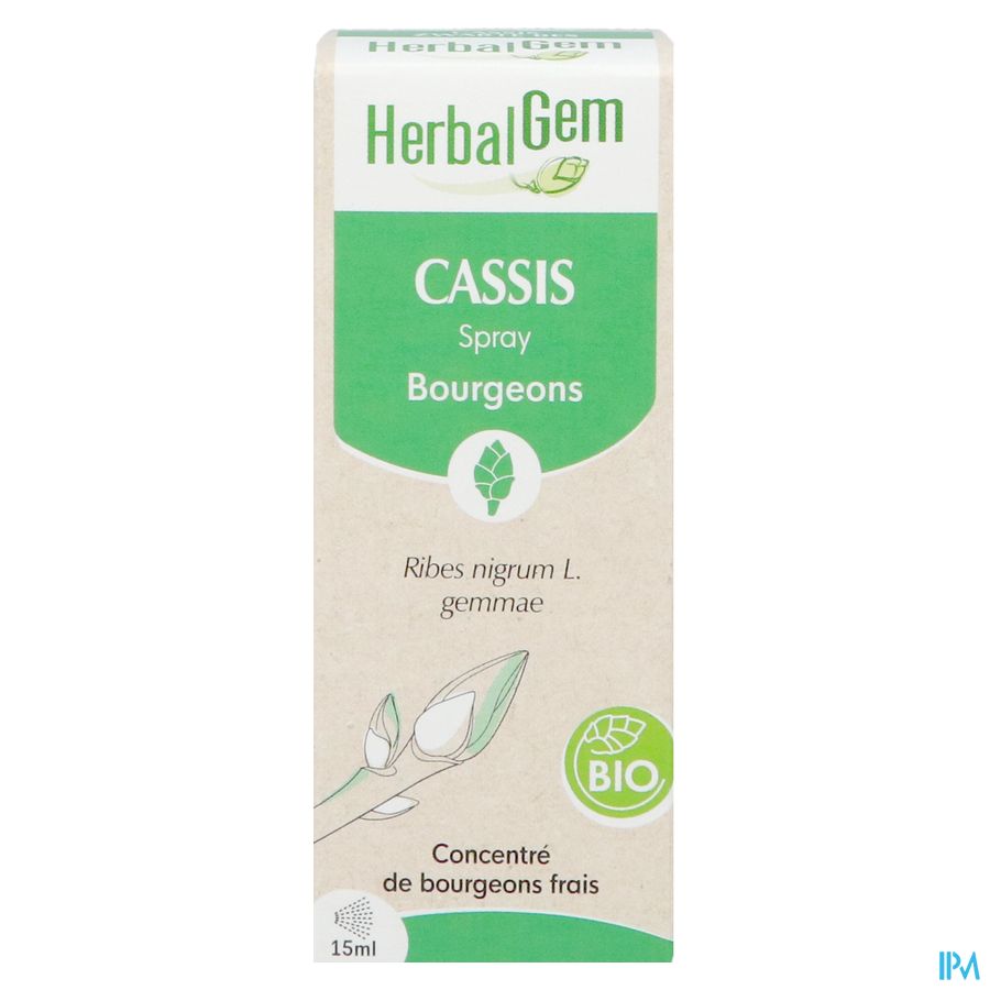 Herbalgem Cassis Bio Spray 15ml